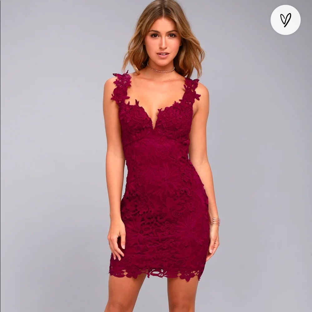 Lulus Lace crochet Dress